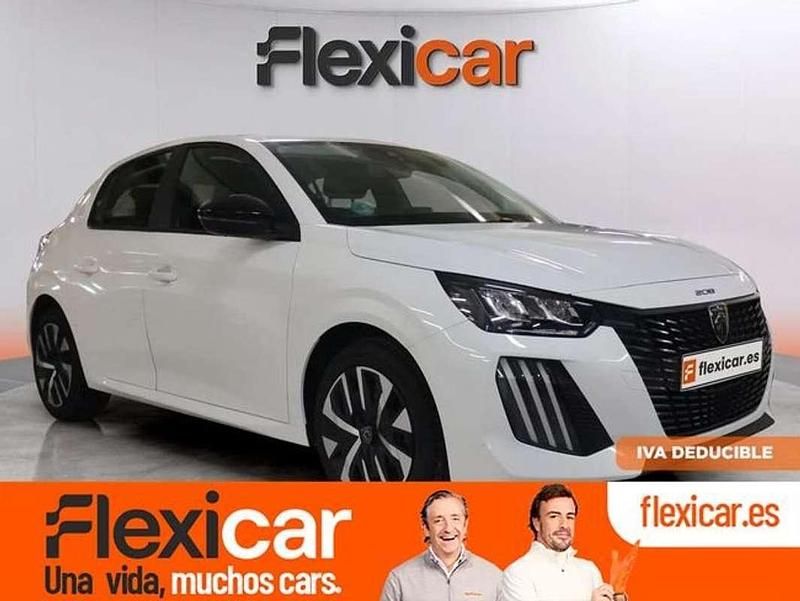 Blanco Usado 2024 Peugeot 208 Active Utilitario | 12.490 € (Buen precio) - Imagen 1/4