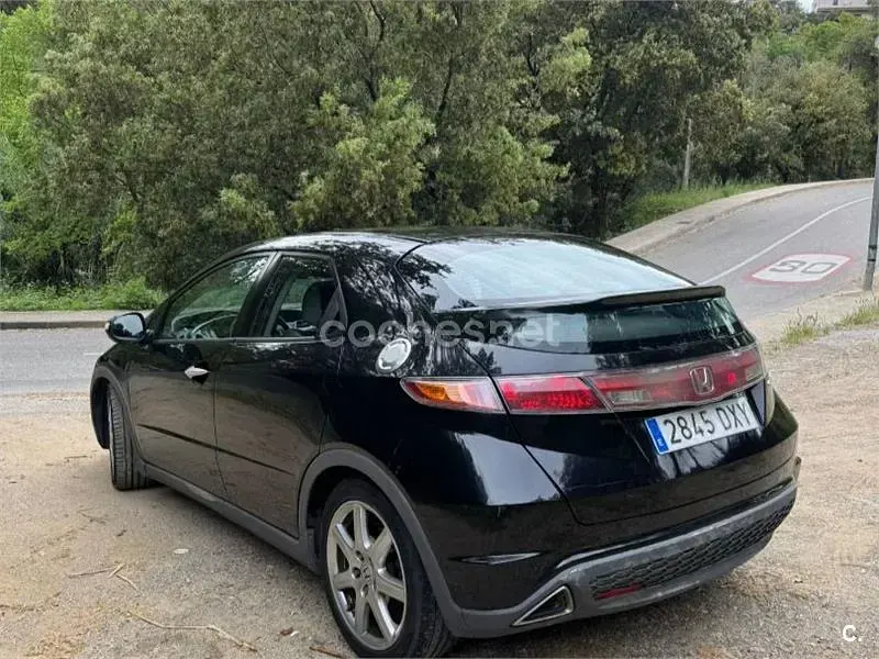 Usado Honda Civic Sport 140 CV (102 kW) 2006 Negro Berlina