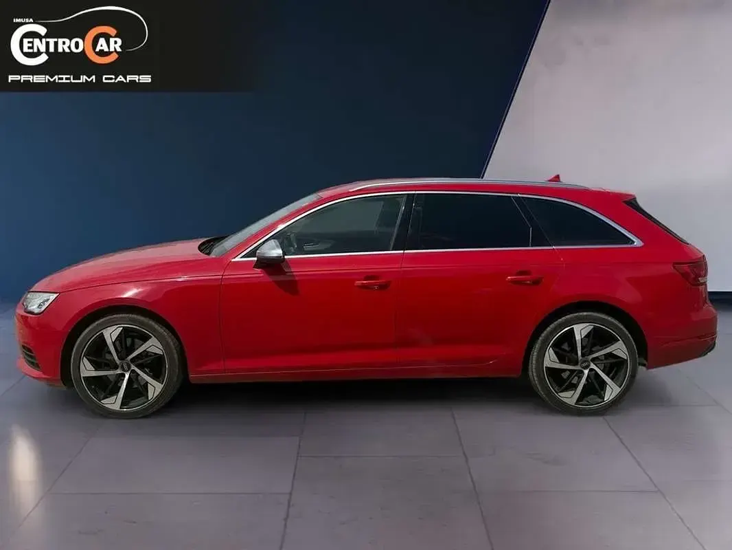 Usado Audi A4 150 CV (110 kW) 2017 Rojo Familiar