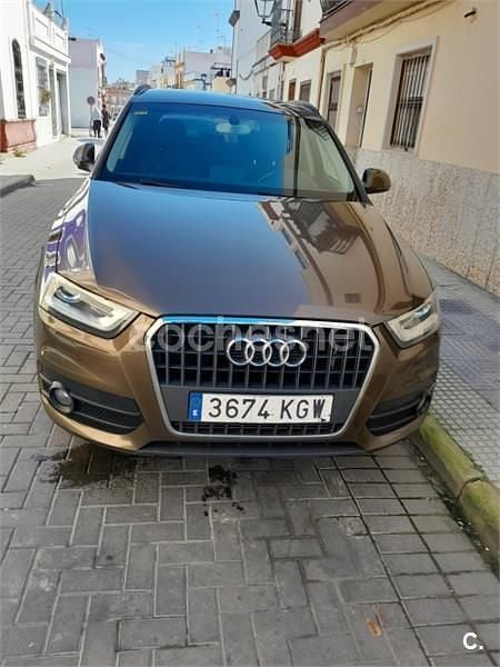 Usado Audi Q3 Ambition 140 CV (102 kW) 2014 Marrón SUV