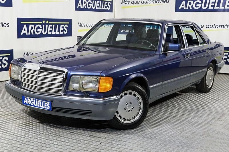 Azul Usado 1986 Mercedes 300 SE Berlina | 6990 € - Imagen 1/4