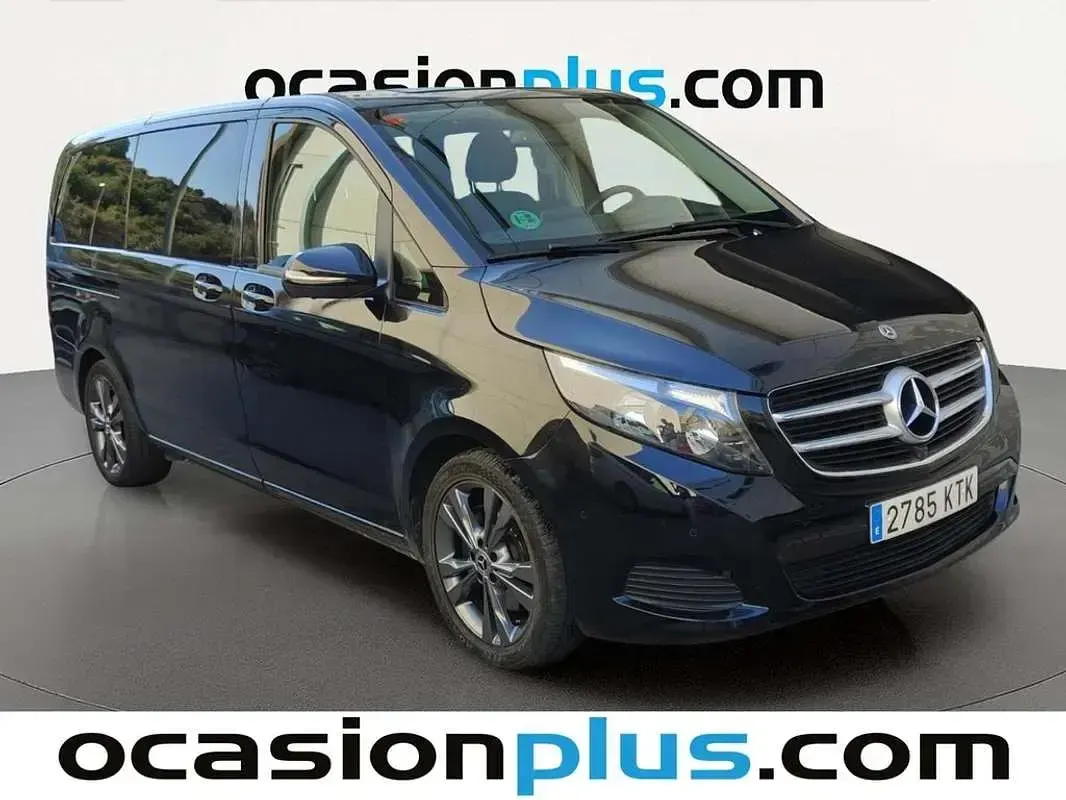 Usado Mercedes V220 Avantgarde 163 CV (119 kW) 2019 Negro Monovolumen