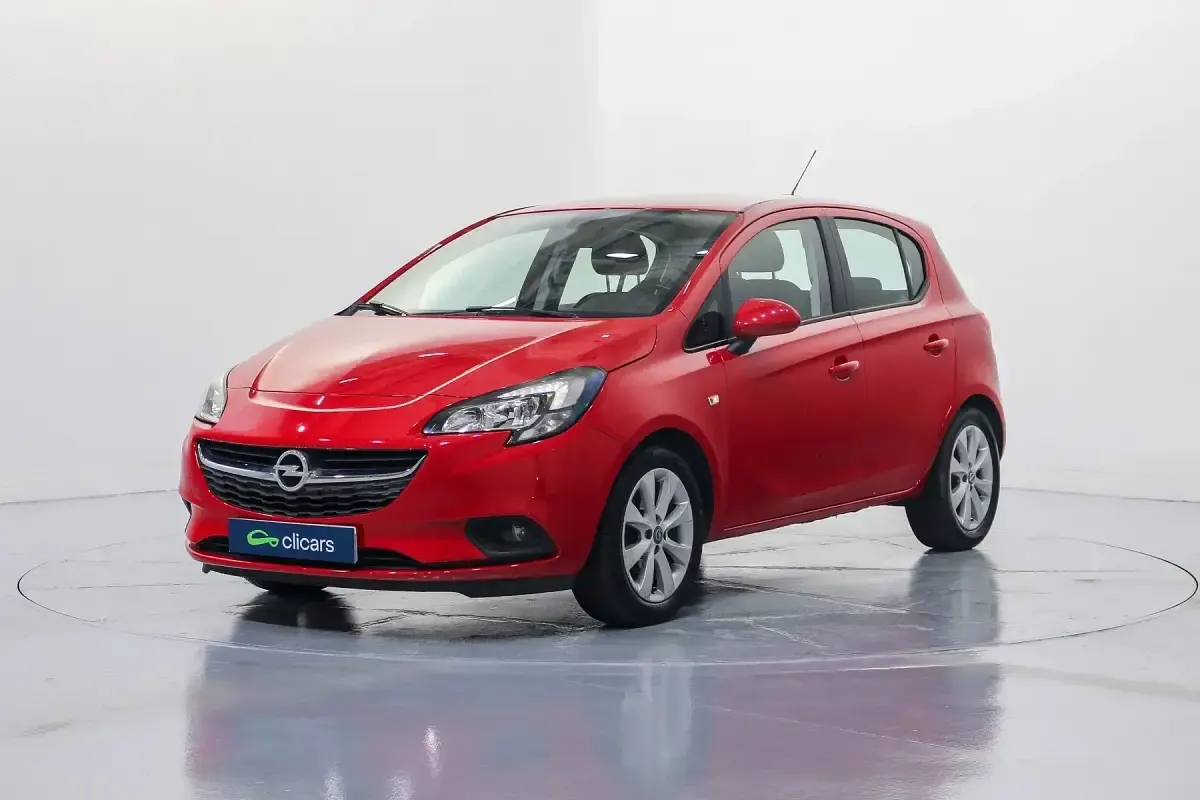 Usado Opel Corsa Selective 90 HP (66 kW) 2017 Vermelho Citadino