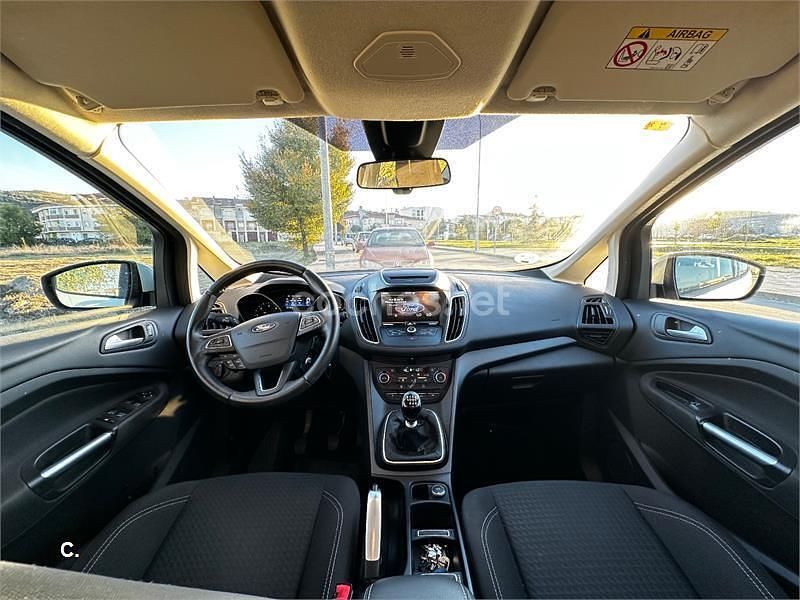 Blanco Usado 2016 Ford C-MAX Trend Monovolumen | 13.500 € (Un poco caro) - Imagen 1/4