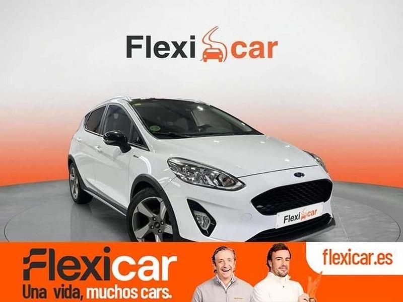 Blanco Usado 2018 Ford Fiesta Active Utilitario | 9990 € (Un poco caro) - Imagen 1/4