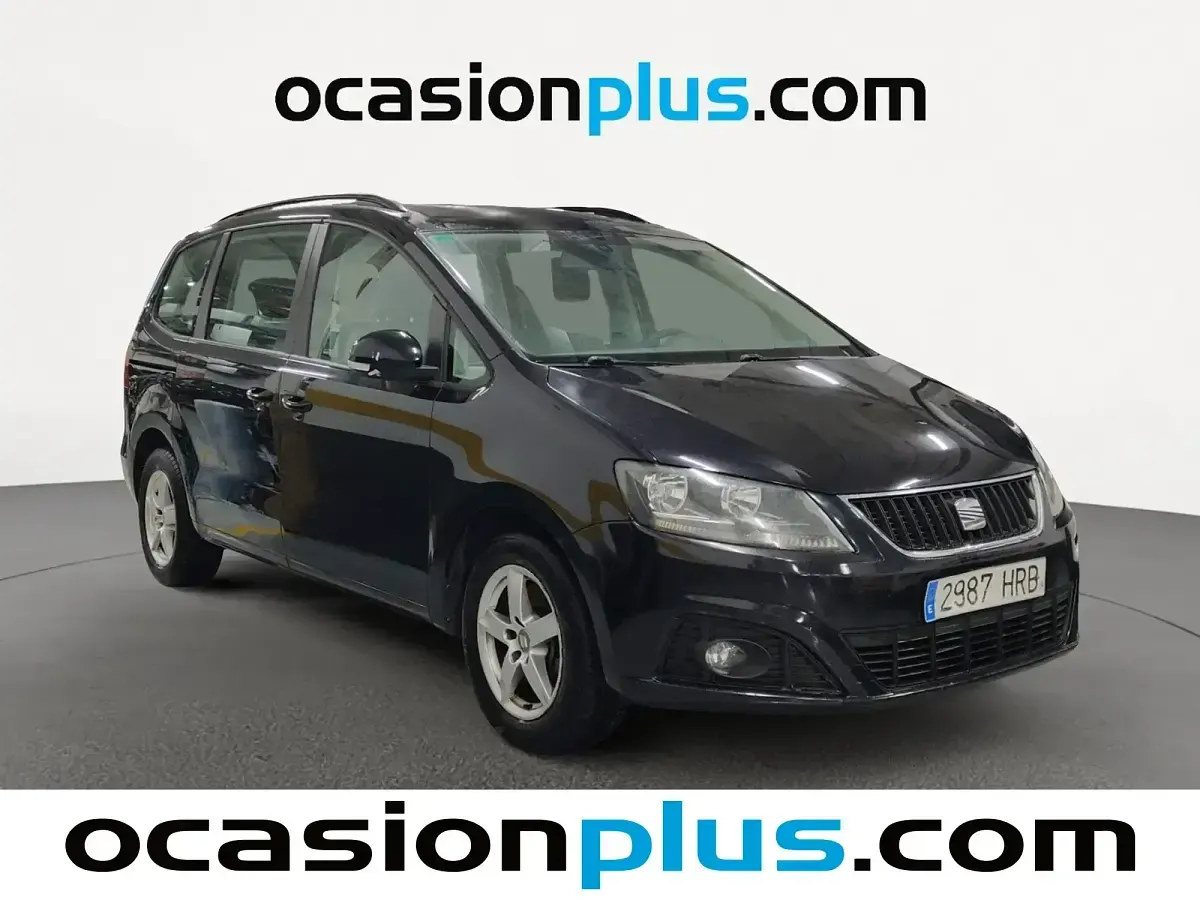 Usado Seat Alhambra Reference 140 CV (102 kW) 2013 Negro Monovolumen