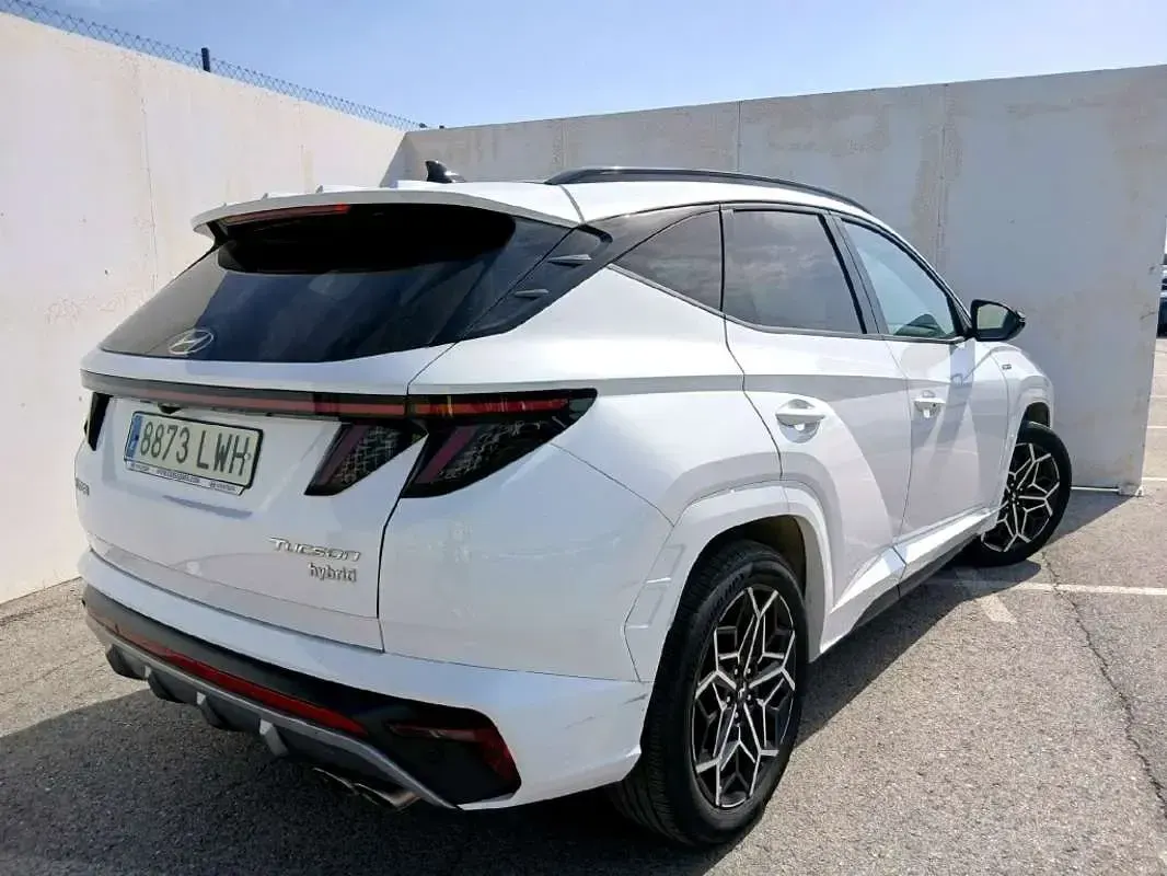 Usado Hyundai Tucson N Line 136 CV (100 kW) 2022 Blanco SUV