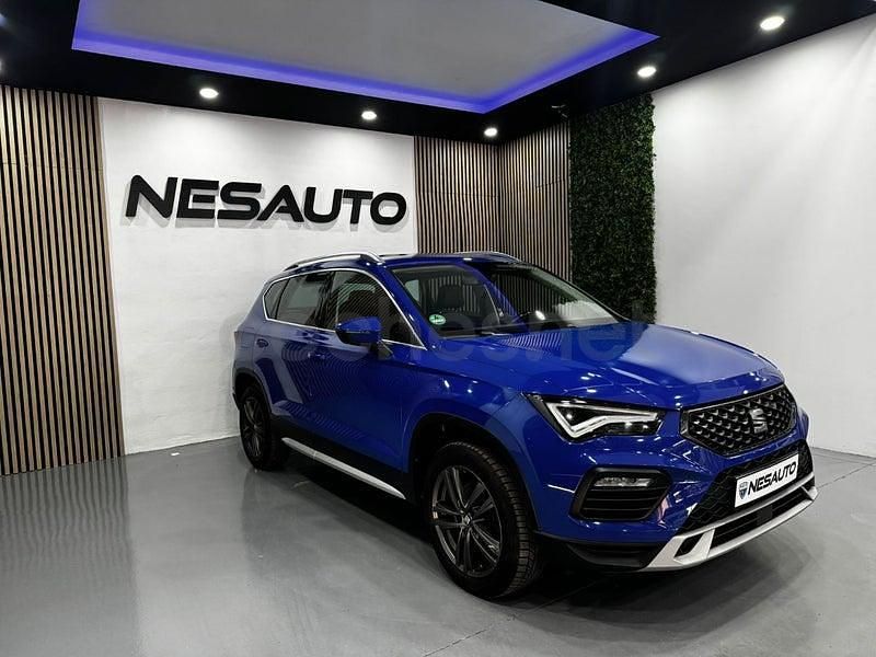 Usado Seat Ateca 4Drive 150 CV (110 kW) 2022 Azul SUV