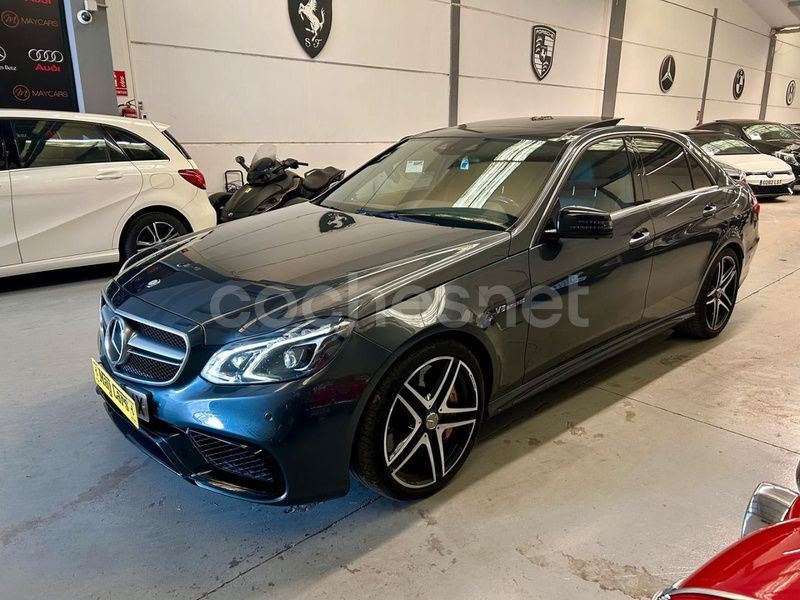 Usado Mercedes E63 AMG AMG 585 CV (430 kW) 2014 Negro Berlina