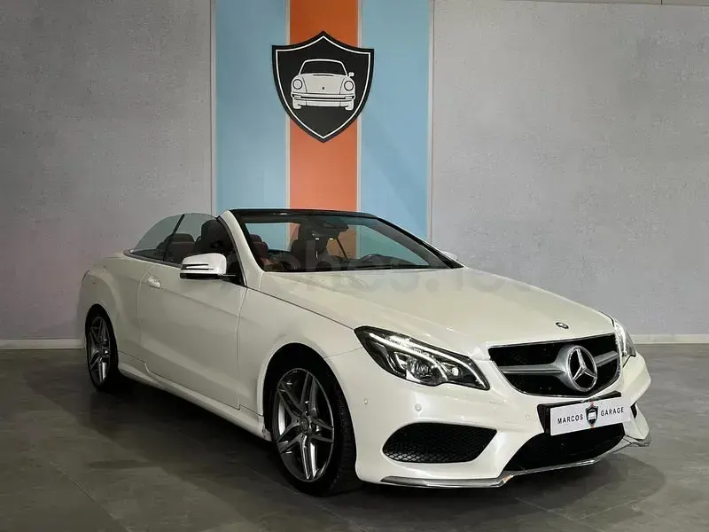 Usado Mercedes E200 184 CV (135 kW) 2015 Blanco Descapotable