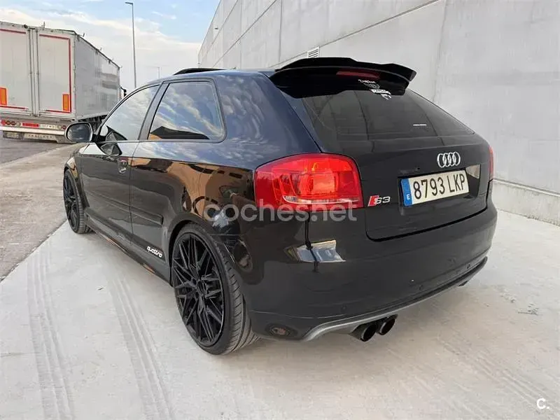 Usado Audi S3 265 CV (194 kW) 2009 Negro Utilitario