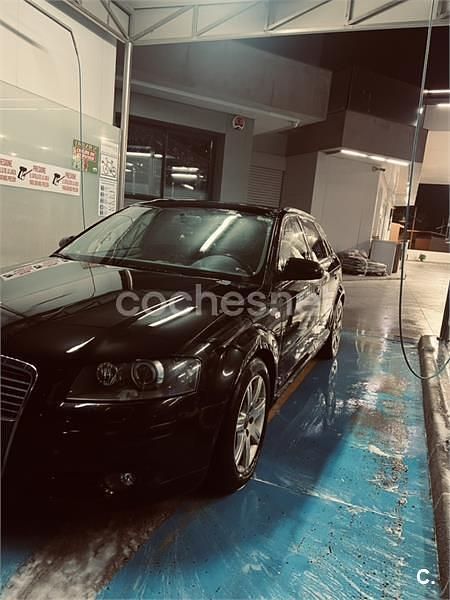 Usado Audi A3 Attraction 170 CV (125 kW) 2007 Negro Utilitario