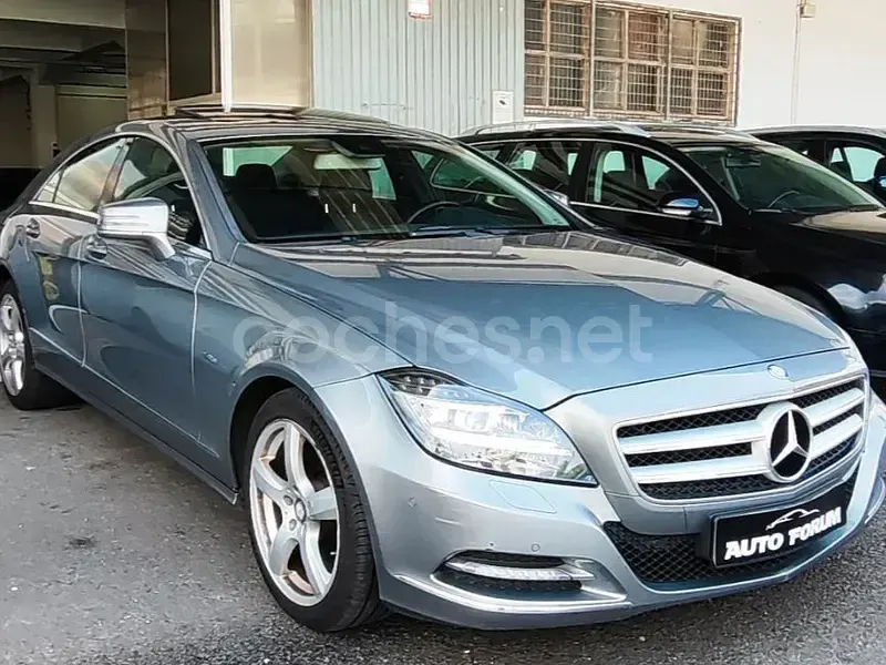 Usado Mercedes CLS350 265 CV (194 kW) 2011 Gris / plata Coupe