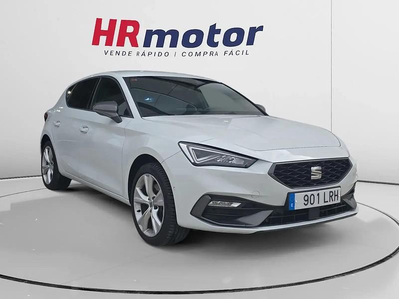 Negro Usado 2021 Seat Leon FR | 17.790 € (Buen precio) - Imagen 1/4