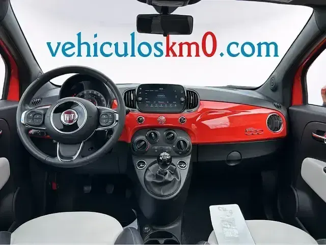 Usado Fiat 500 Dolcevita 70 HP (51 kW) 2022 Laranja Citadino