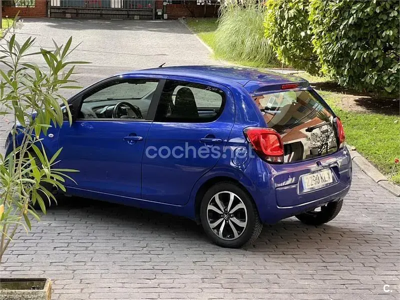 Usado Citroën C1 72 CV (52 kW) 2018 Azul Utilitario
