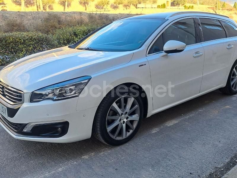 Blanco Usado 2016 Peugeot 508 GT-line Familiar | 9990 € (Buen precio) - Imagen 1/4