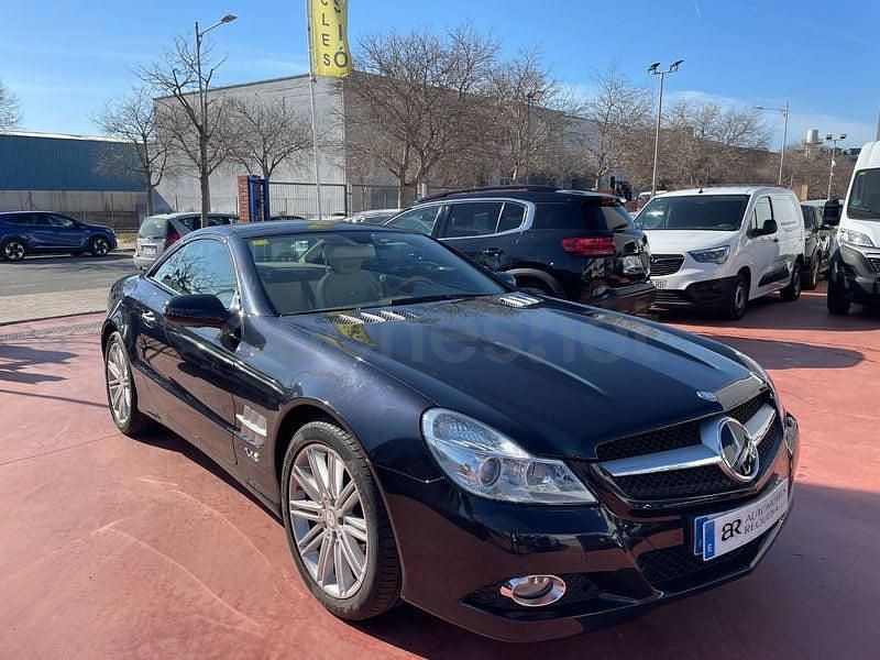 Usado Mercedes SL600 517 CV (380 kW) 2009 Negro Descapotable
