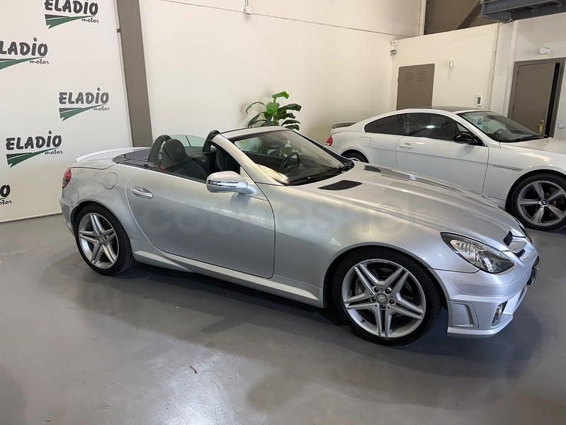 Usado Mercedes SLK350 Edition 305 CV (224 kW) 2010 Gris / plata Descapotable