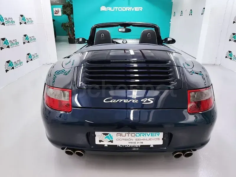 Usado Porsche 911 Carrera 4S Cabriolet 355 CV (261 kW) 2007 Azul Descapotable