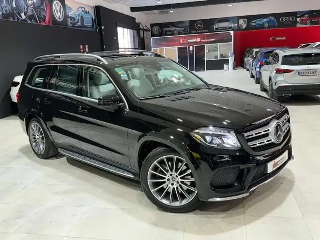 Usado Mercedes GLS350 258 CV (189 kW) 2018 Negro SUV