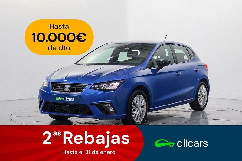 Azul Usado 2024 Seat Ibiza FR Berlina | 16.990 € (Precio justo) - Imagen 1/4