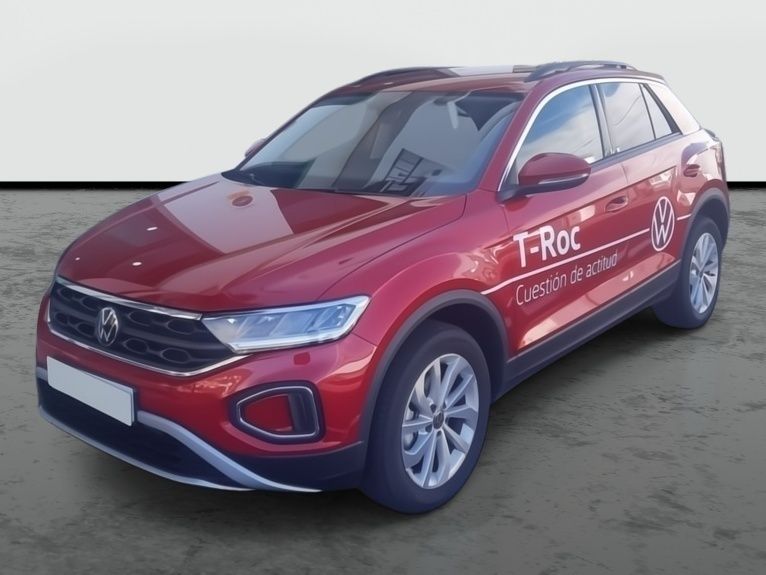 Rojo intenso metalizado Usado 2024 VW T-Roc SUV | 21.490 € (Buen precio) - Imagen 1/4