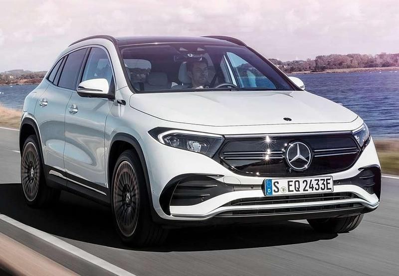Rojo Usado 2022 Mercedes EQA250 SUV | 32.546 € (Buen precio) - Imagen 1/4