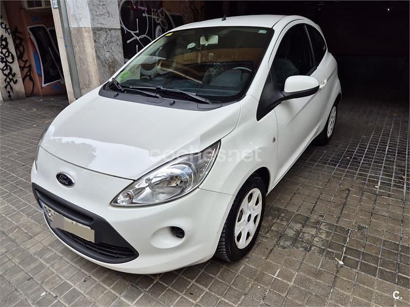 Blanco Usado 2015 Ford Ka Berlina | 6800 € (Precio justo) - Imagen 1/4