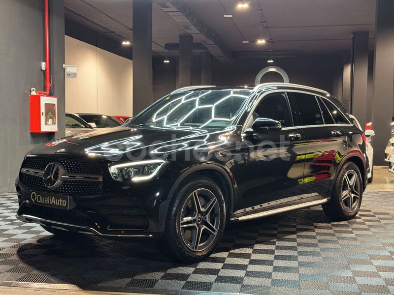 Usado Mercedes GLC200 197 CV (144 kW) 2020 Negro SUV