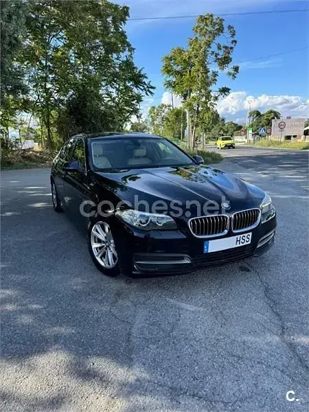 Usado BMW 518 143 CV (105 kW) 2013 Negro Berlina