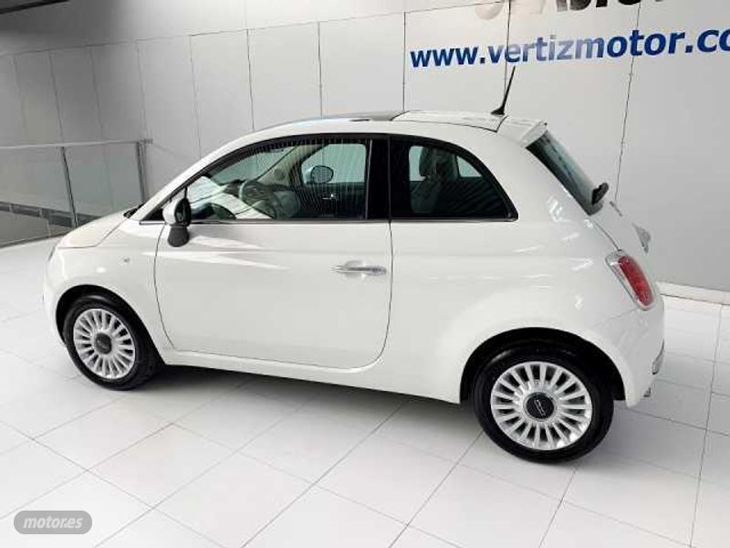 Usado Fiat 500 Lounge 69 CV (50 kW) 2013 Blanco Utilitario