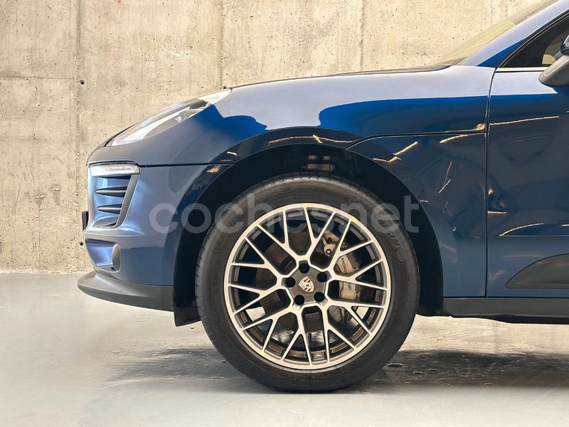 Usado Porsche Macan S 258 CV (189 kW) 2018 Azul SUV