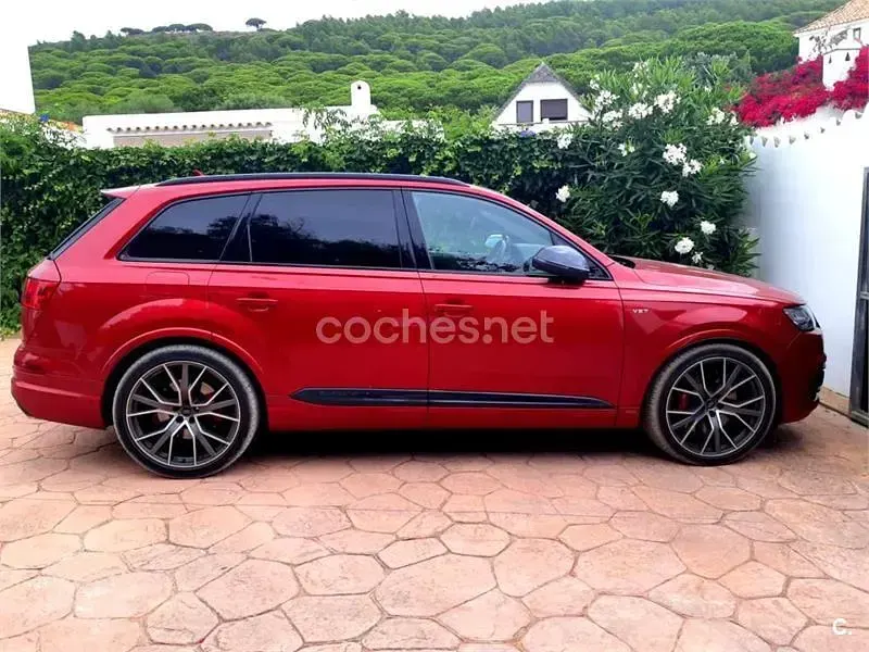 Usado Audi SQ7 435 CV (319 kW) 2017 Rojo SUV