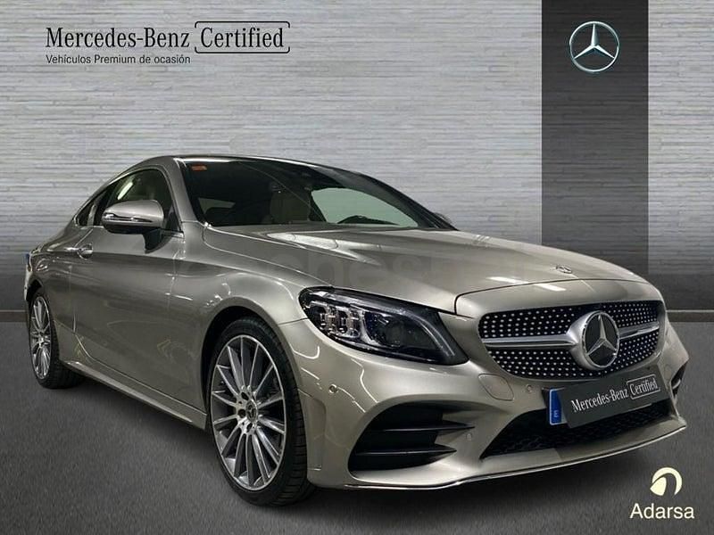 Usado Mercedes C220 194 CV (142 kW) 2018 Gris / plata Coupe