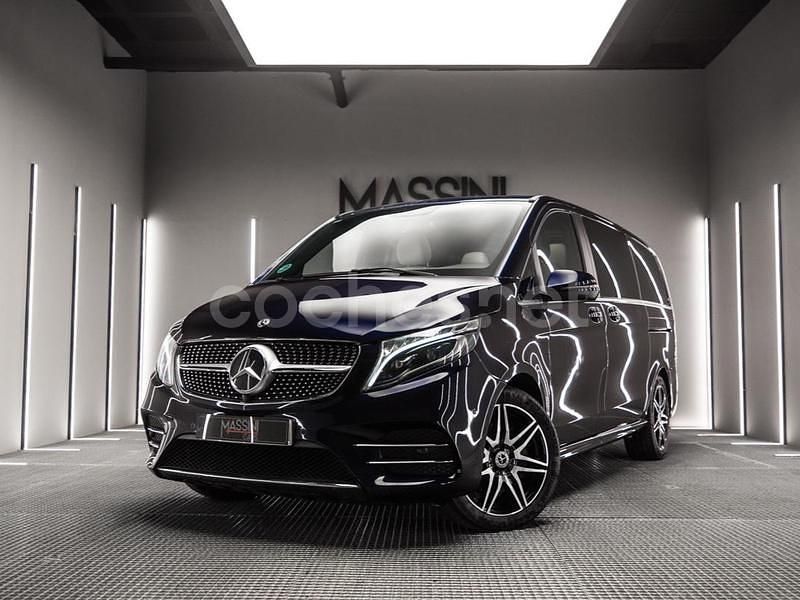 Azul Usado 2019 Mercedes V300 Avantgarde Monovolumen | 52.999 € (Buen precio) - Imagen 1/4