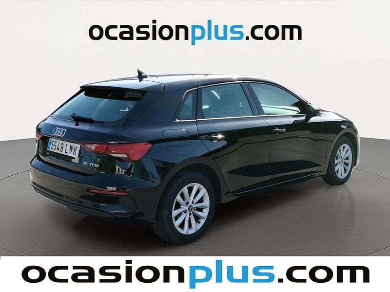 Usado Audi A3 110 CV (80 kW) 2022 Negro Berlina