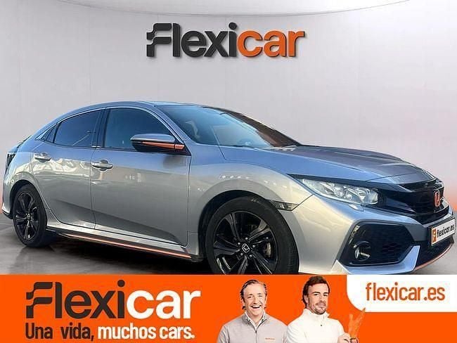 Gris Usado 2018 Honda Civic Comfort | 16.490 € (Precio justo) - Imagen 1/4