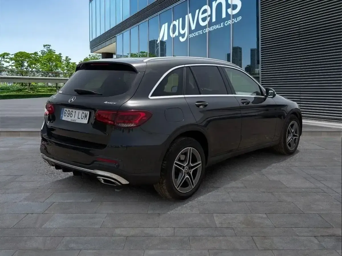 Usado Mercedes GLC220 194 CV (142 kW) 2020 Gris SUV
