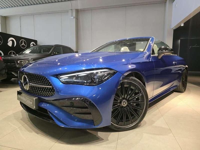 Azul Usado 2024 Mercedes 220 Descapotable | 74.900 € (Precio justo) - Imagen 1/4