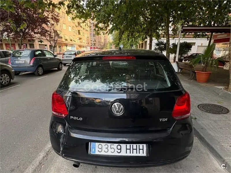 Usado VW Polo Sport 90 CV (66 kW) 2011 Negro Utilitario