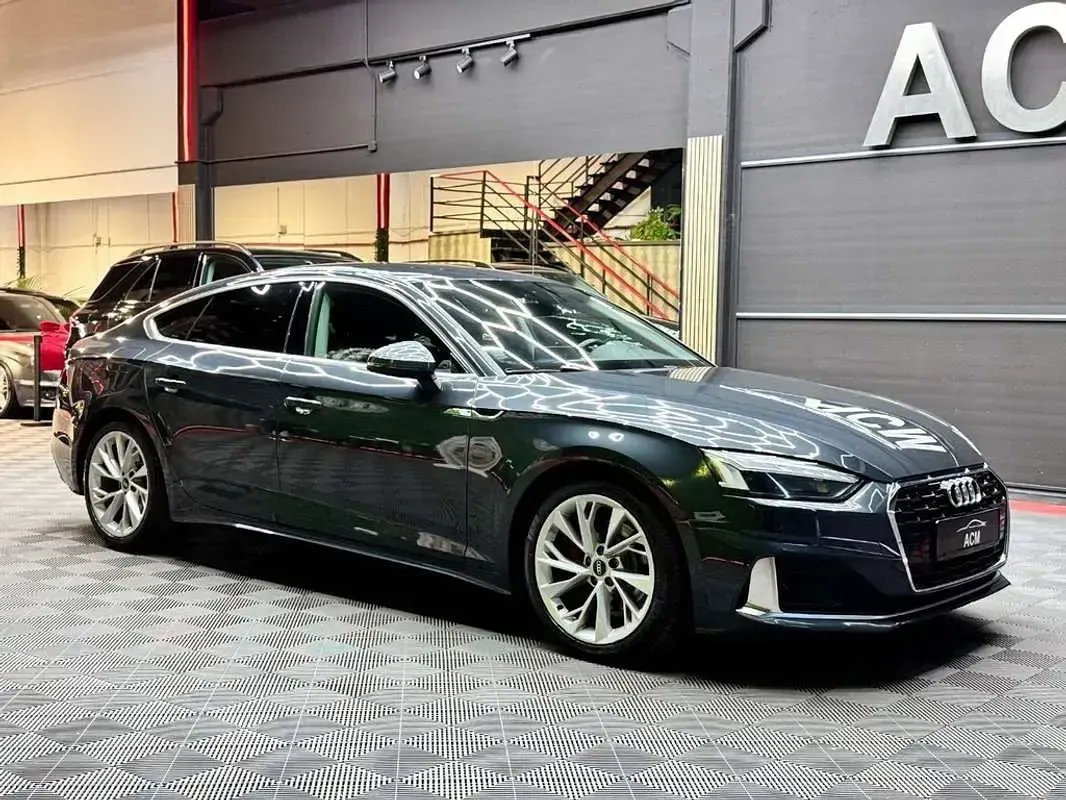 Usado Audi A5 Sportback Advanced Plus 150 CV (110 kW) 2022 Gris Utilitario