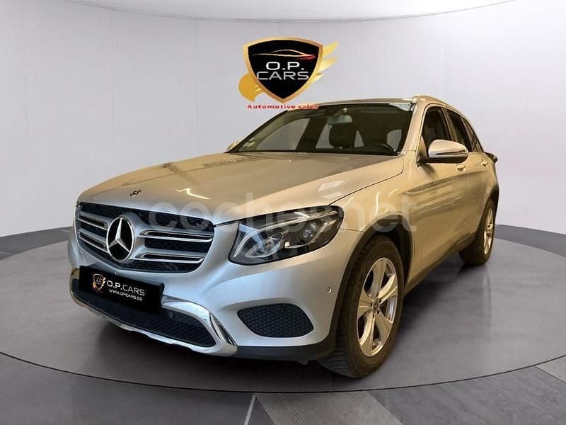 Gris / plata Usado 2017 Mercedes GLC220 SUV | 23.900 € (Buen precio) - Imagen 1/4