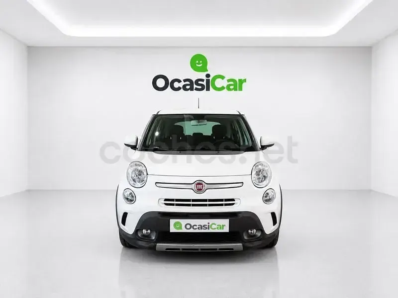 Usado Fiat 500L Trekking 95 CV (69 kW) 2015 Blanco Monovolumen