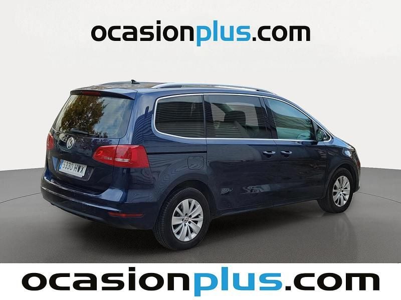 Usado VW Sharan Advance 140 CV (102 kW) 2014 Azul Monovolumen
