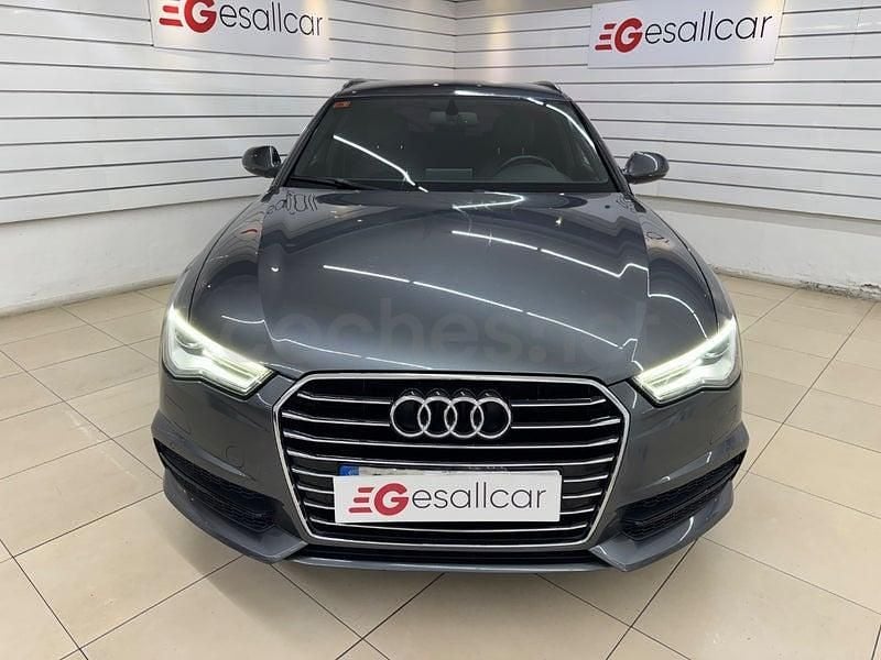 Usado Audi A6 S-Line 190 CV (139 kW) 2018 Gris / plata Familiar