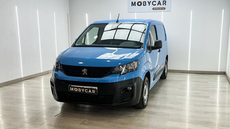 Azul Usado 2019 Peugeot Partner Premium Monovolumen | 9995 € (Precio justo) - Imagen 1/4
