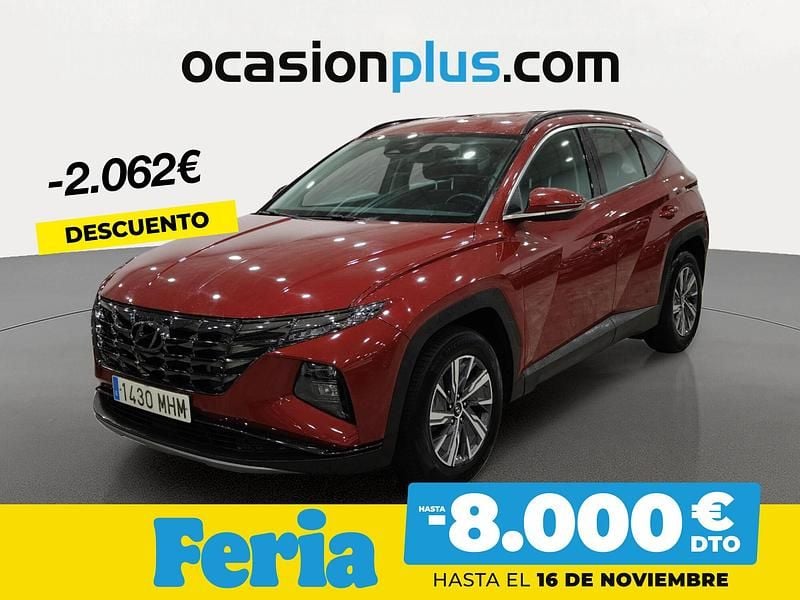 Rojo Usado 2023 Hyundai Tucson SUV | 22.690 € (Precio justo) - Imagen 1/4