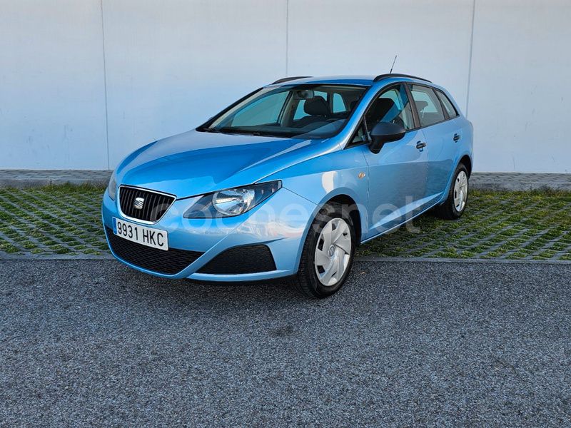 Azul Usado 2012 Seat Ibiza ST Reference Familiar | 7850 € (Precio justo) - Imagen 1/4