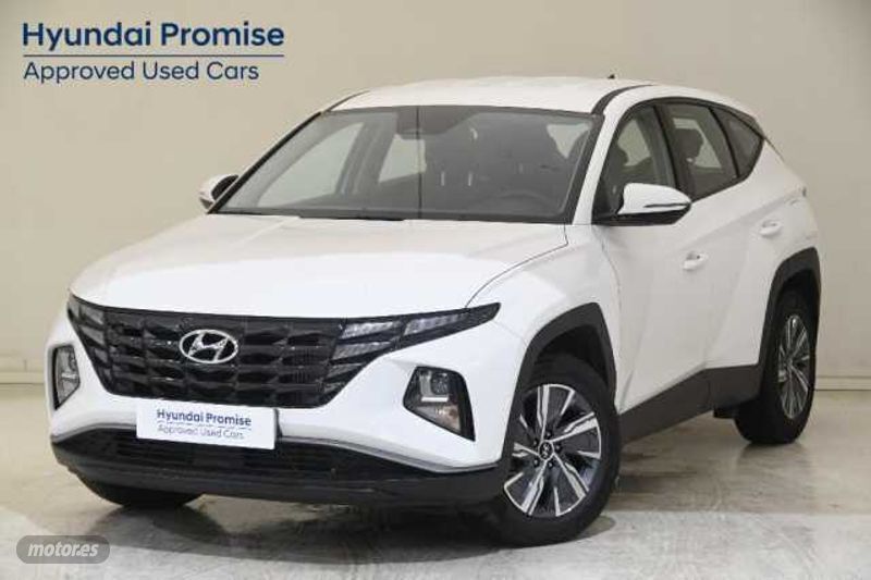 Atlas white Usado 2024 Hyundai Tucson SUV | 24.990 € (Precio justo) - Imagen 1/4